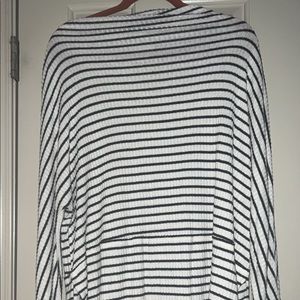 High neck long sleeve shirt: Maurices, size XL
